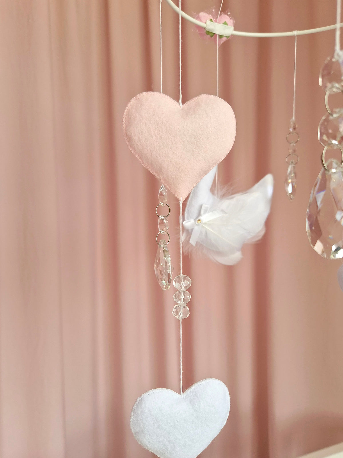Feathered Swan Dreams - Baby Mobile
